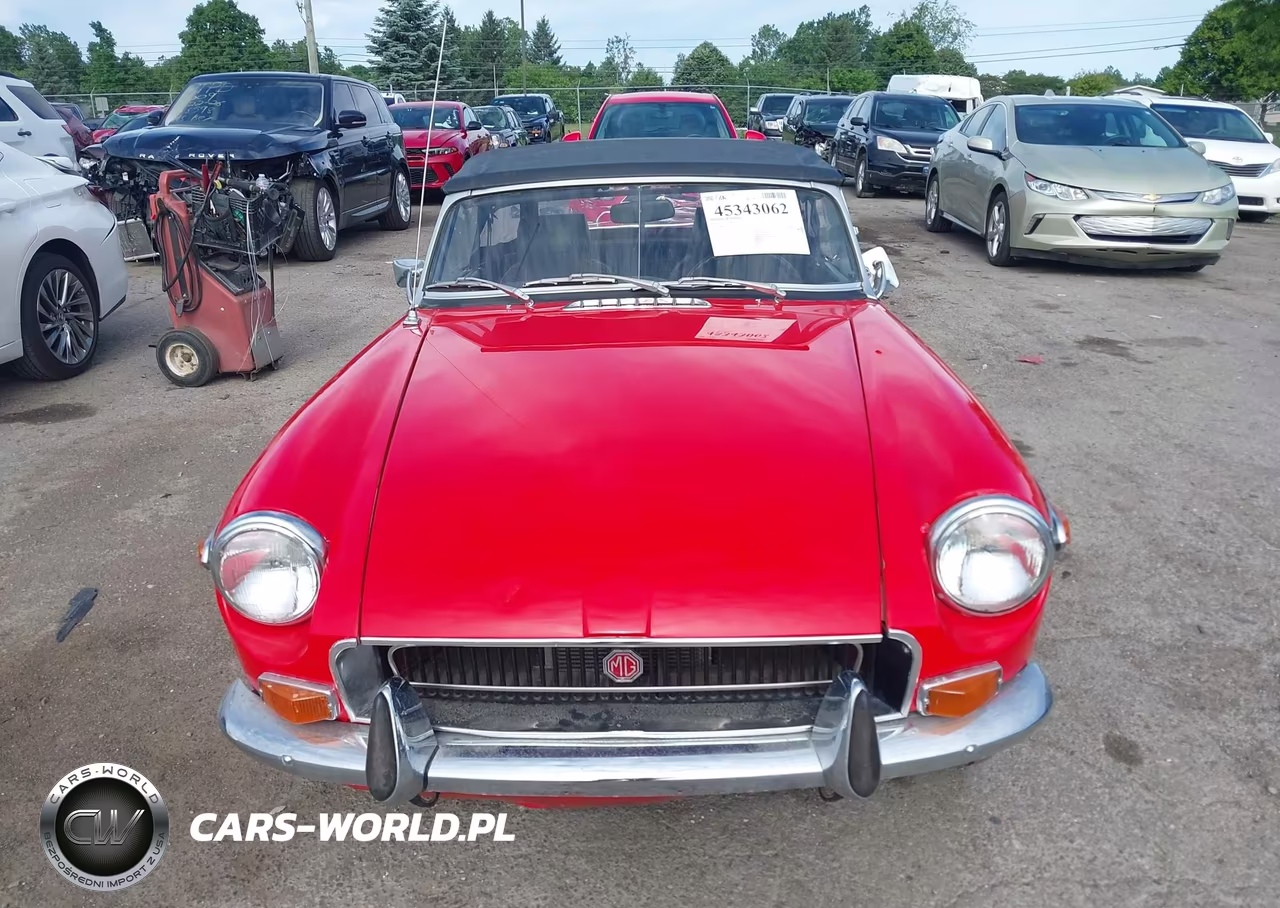1972 Mg B VIN:GHN5UC263707G - 12