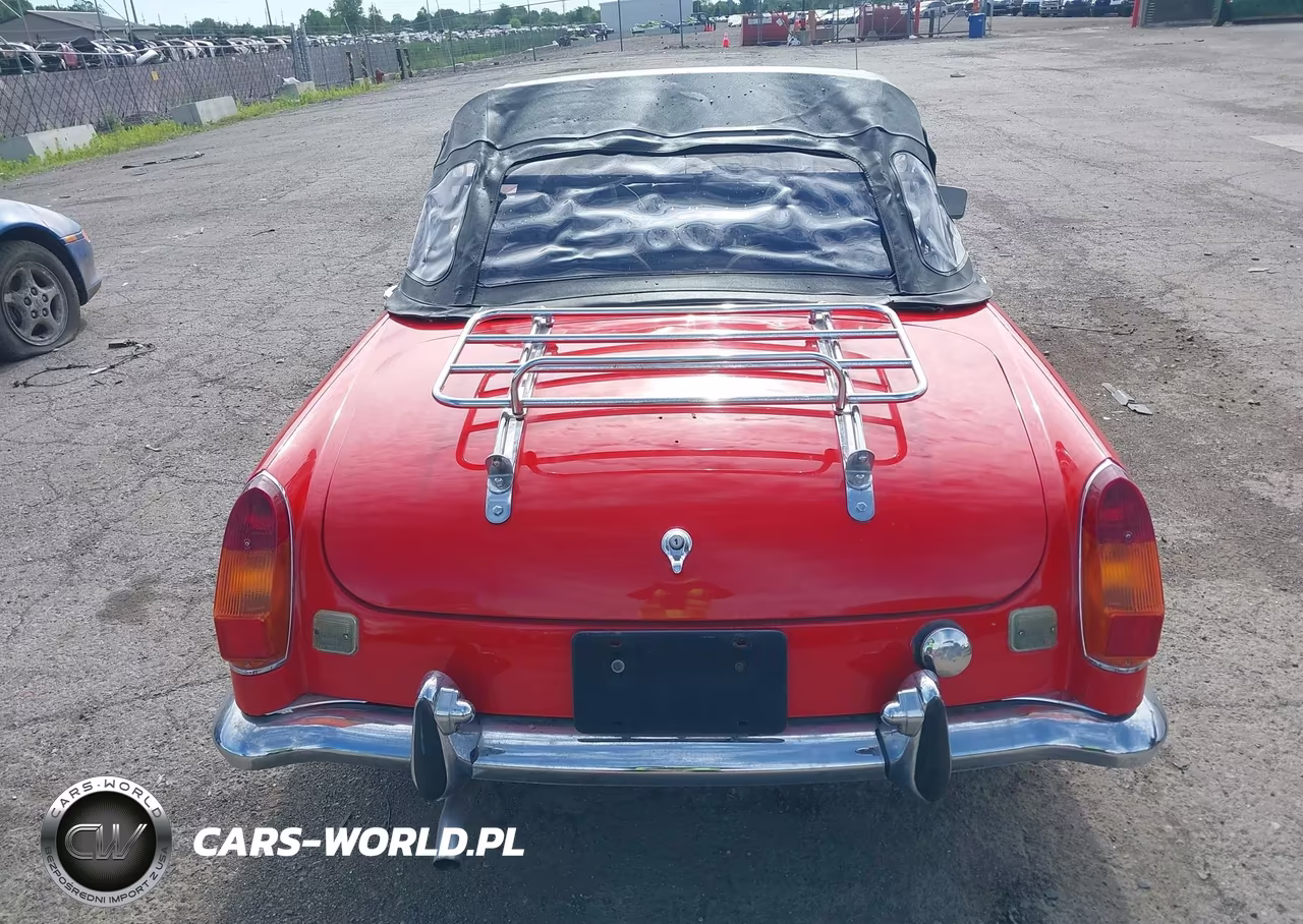 1972 Mg B VIN:GHN5UC263707G - 16