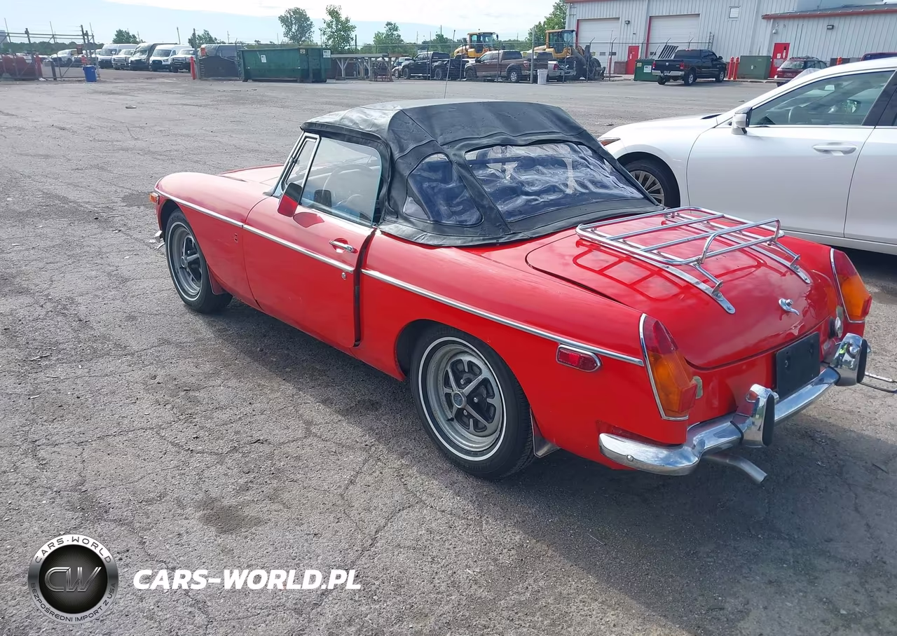 1972 Mg B VIN:GHN5UC263707G - 3