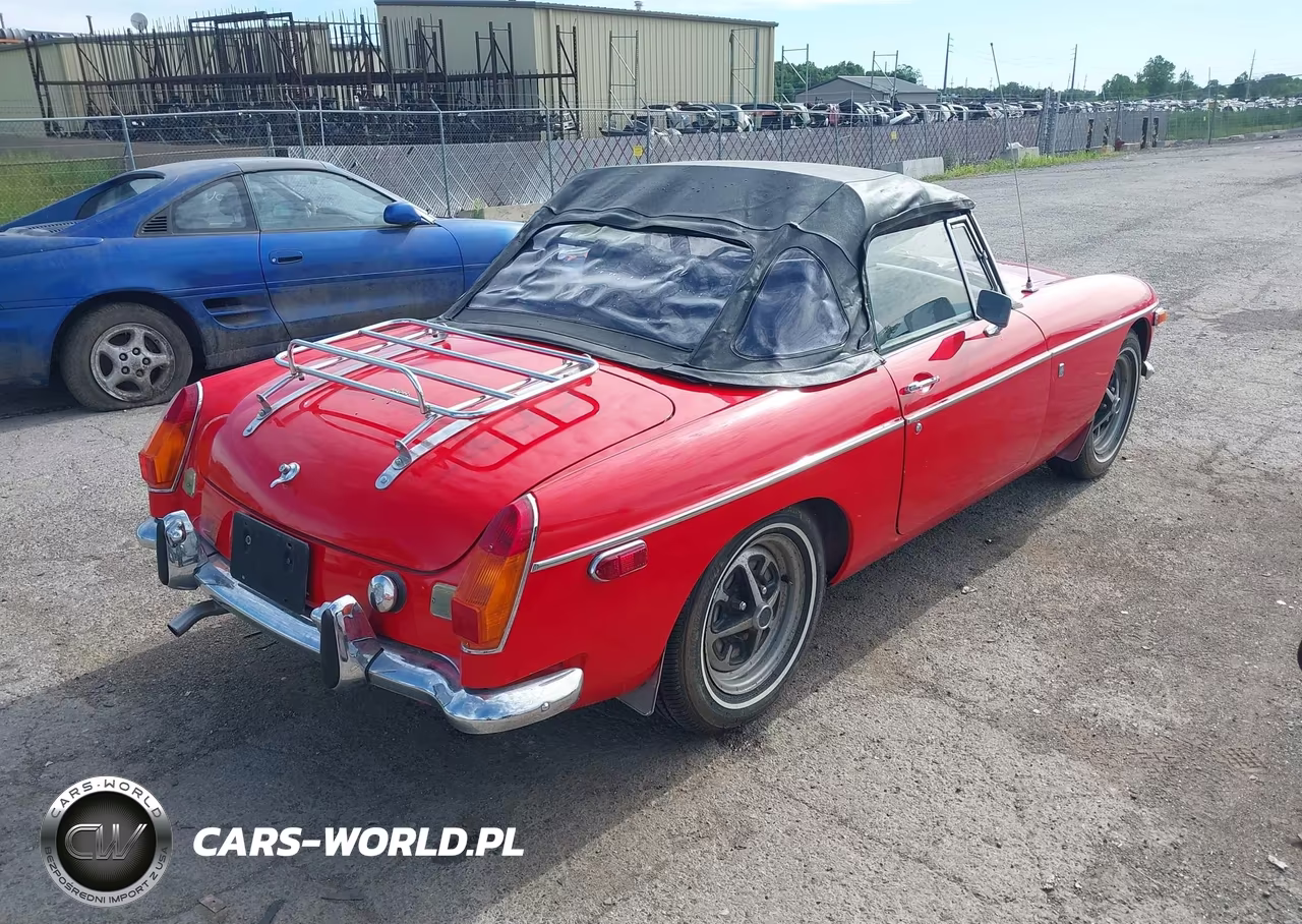 1972 Mg B VIN:GHN5UC263707G - 4