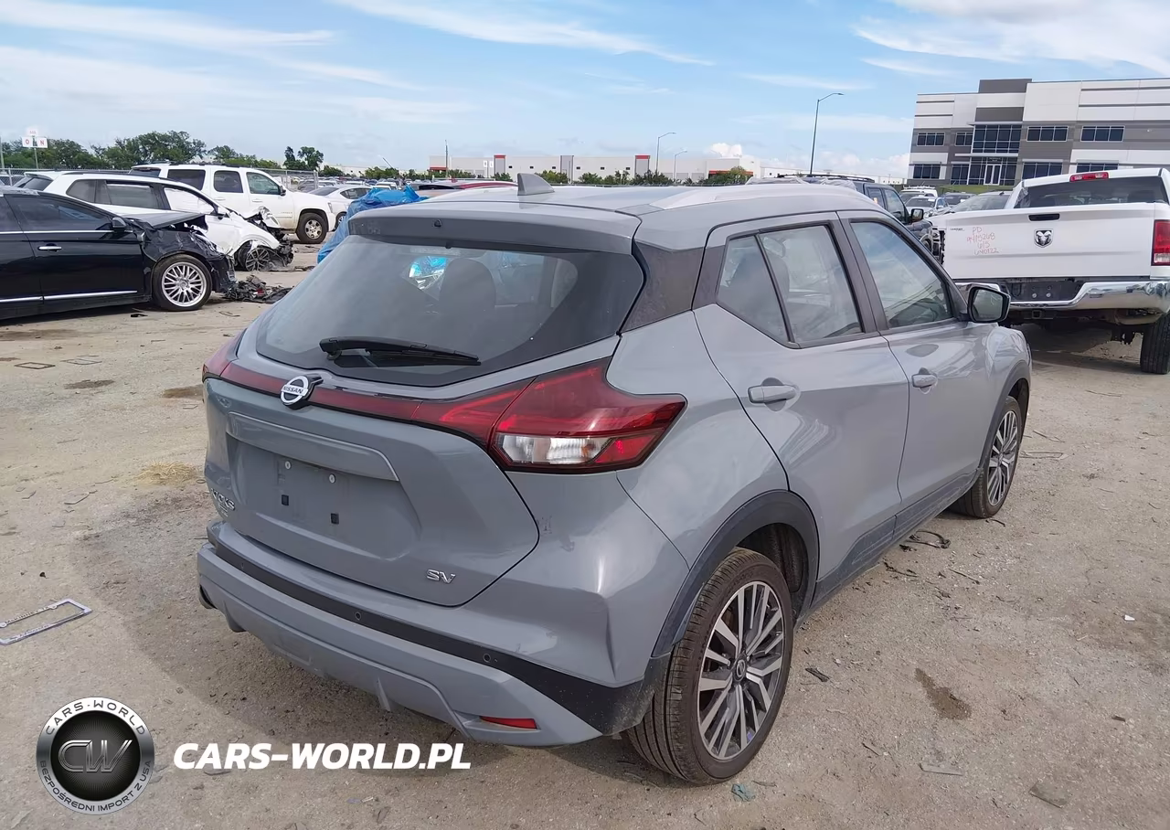 2021 Nissan Kicks Sv Xtronic Cvt VIN:3N1CP5CV3ML481676 - 4