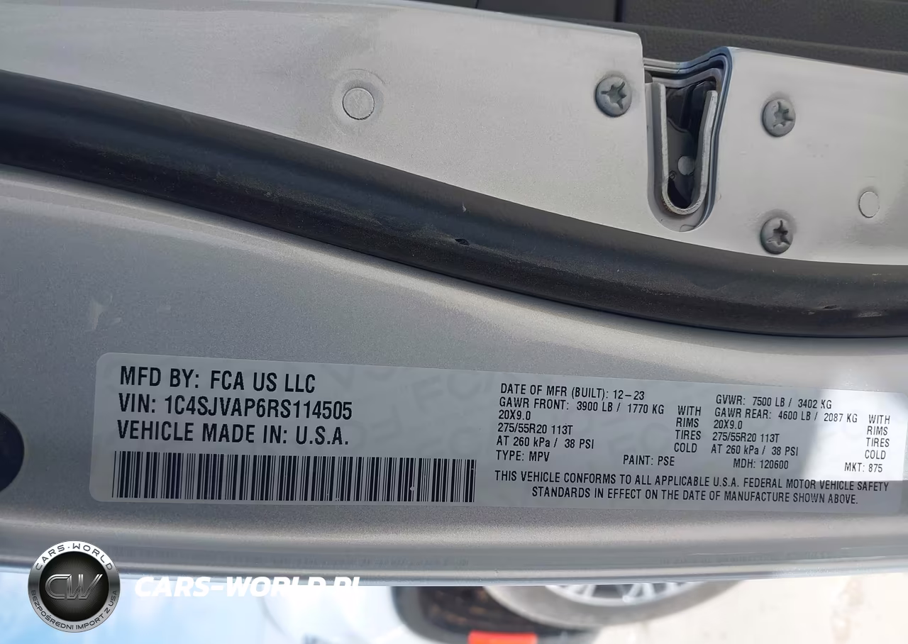 2024 Jeep Wagoneer Series I 4X4 VIN:1C4SJVAP6RS114505 - 9