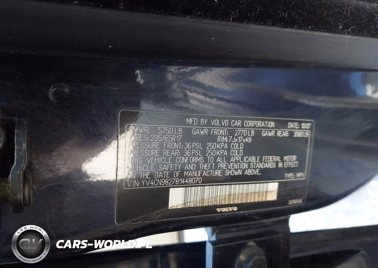 2008 Volvo Xc90 3.2 VIN:YV4CN982781448070 - 9