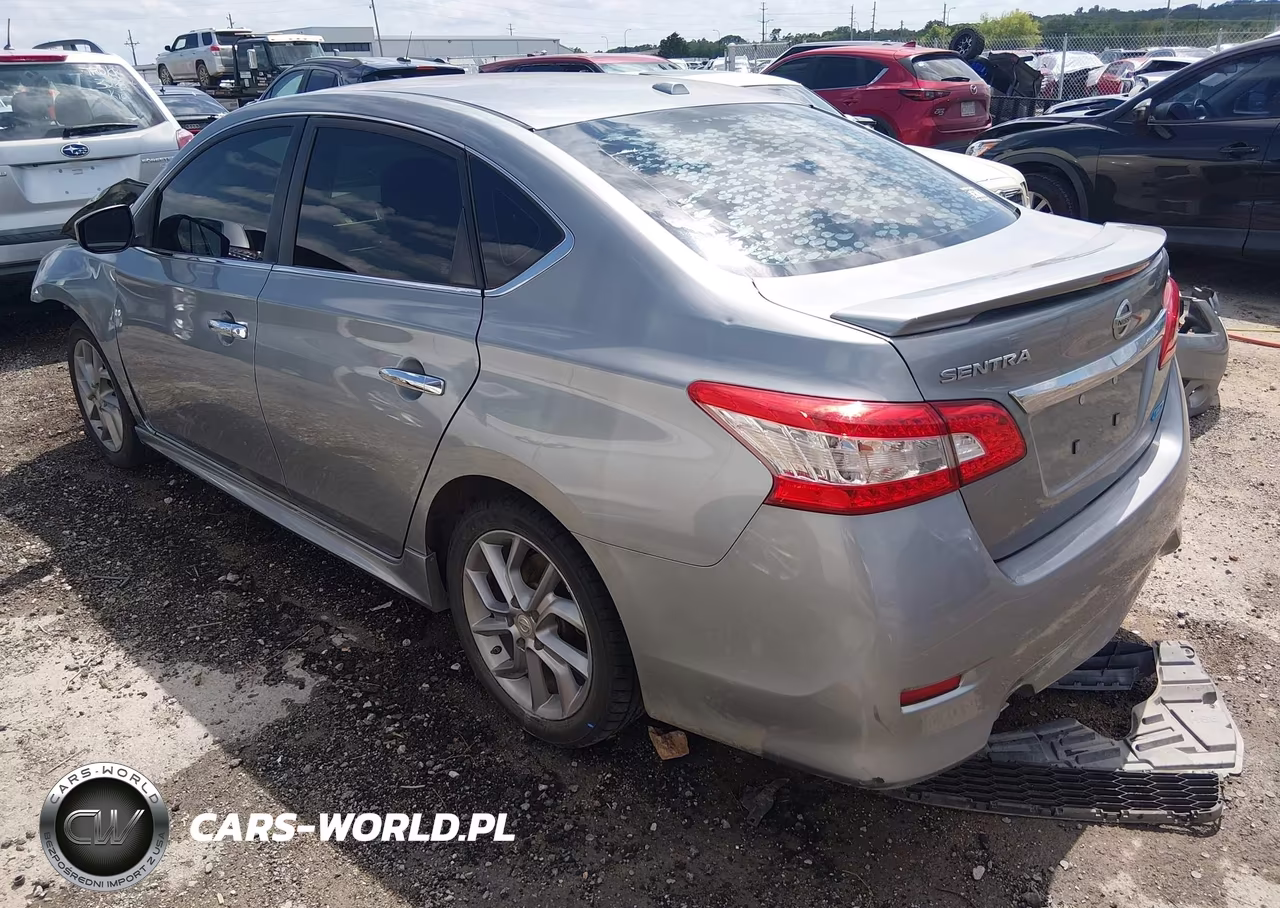 2014 Nissan Sentra Sr VIN:3N1AB7AP4EY284414 - 3