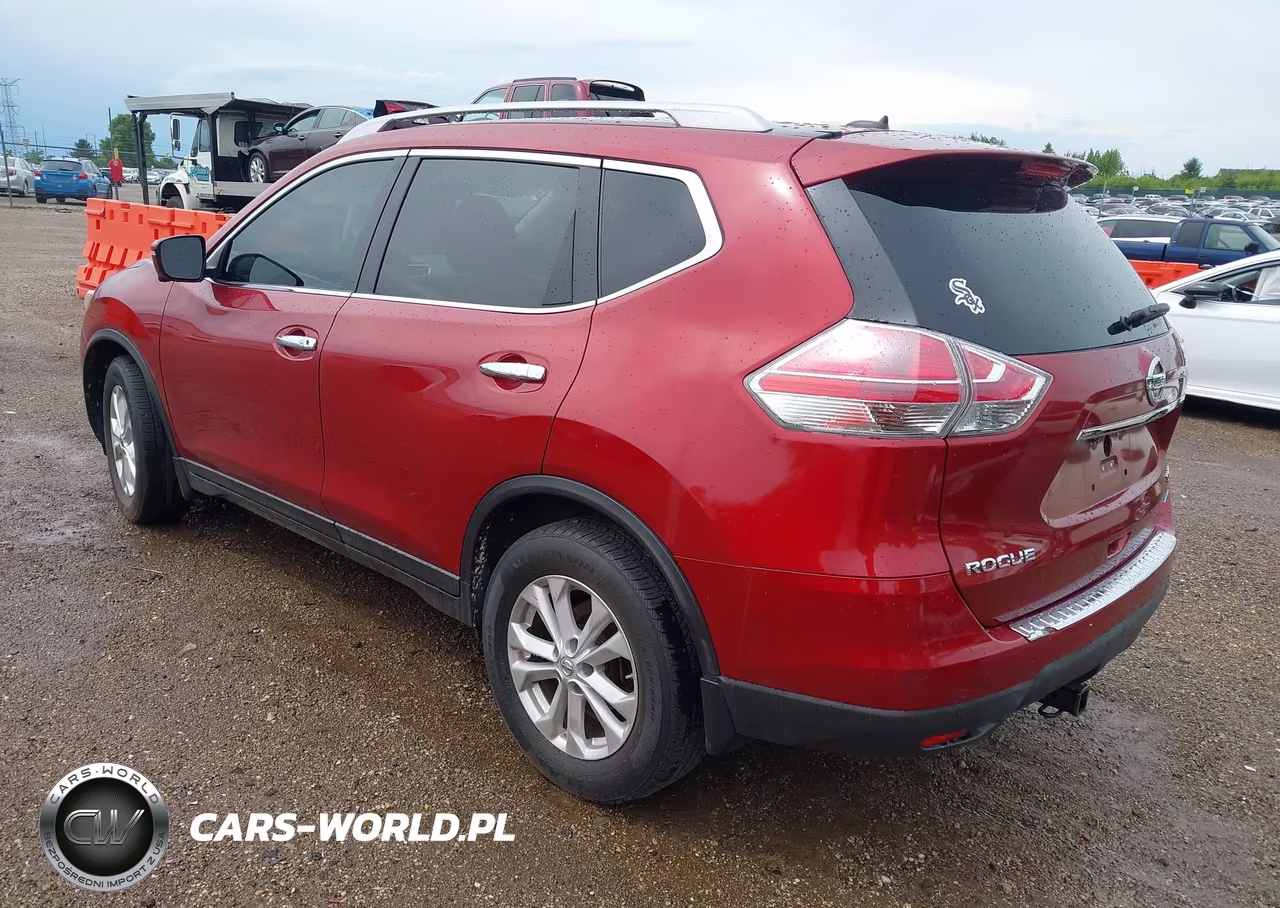 2014 Nissan Rogue Sv VIN:5N1AT2MV3EC808177 - 3