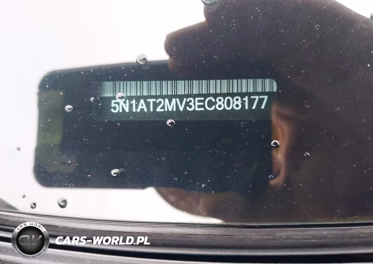 2014 Nissan Rogue Sv VIN:5N1AT2MV3EC808177 - 9