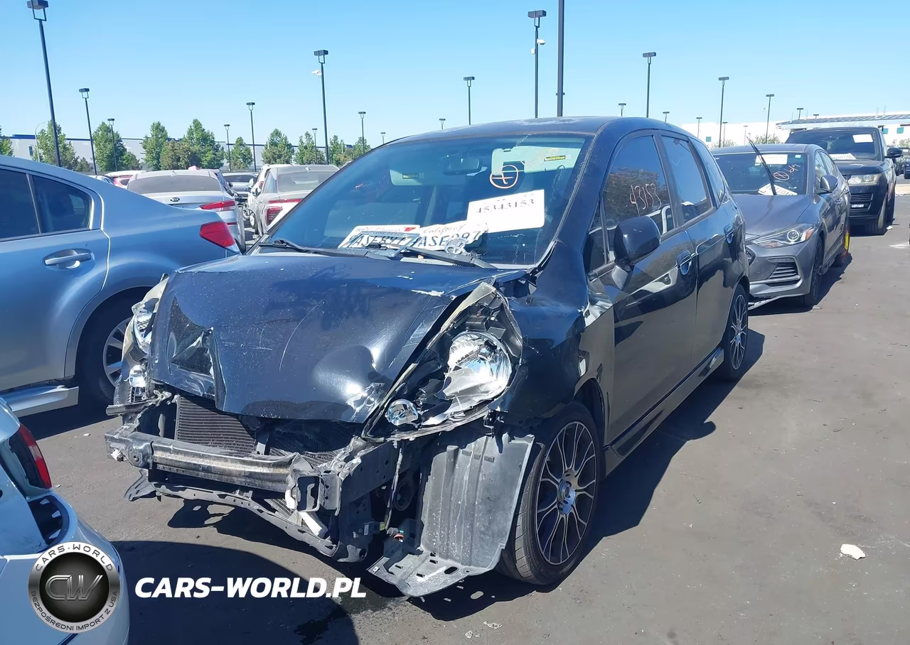 2007 Honda Fit Sport VIN:JHMGD37657S061677 - 6