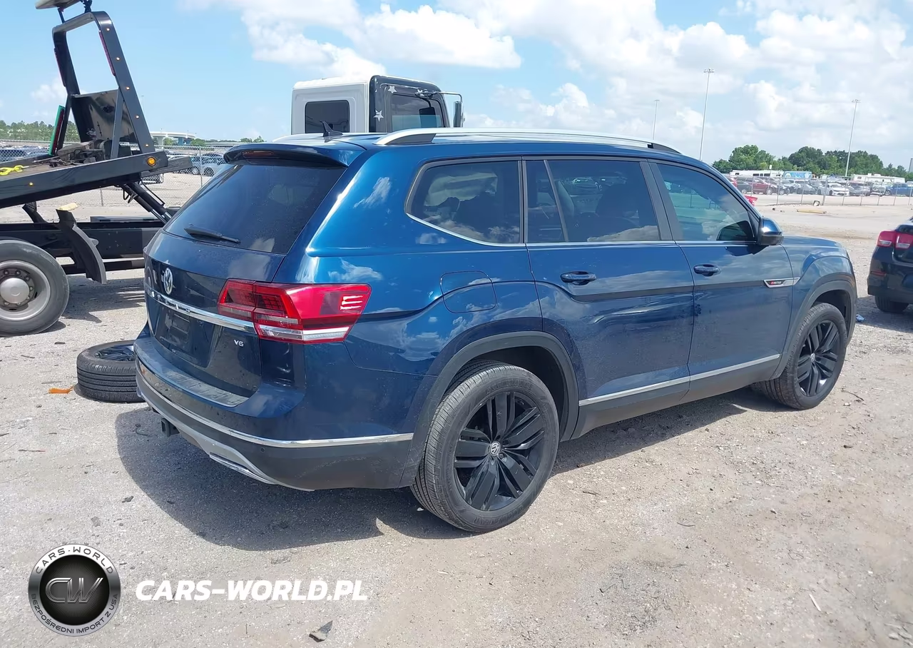 2019 Volkswagen Atlas 3.6L V6 Sel VIN:1V2ER2CA7KC520496 - 4