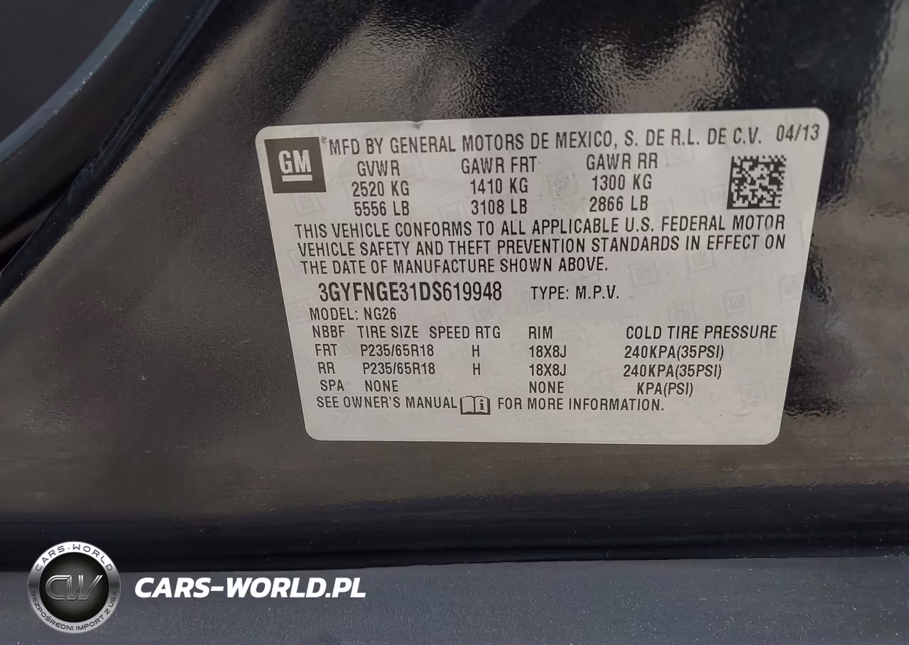 2013 Cadillac Srx Luxury Collection VIN:3GYFNGE31DS619948 - 9