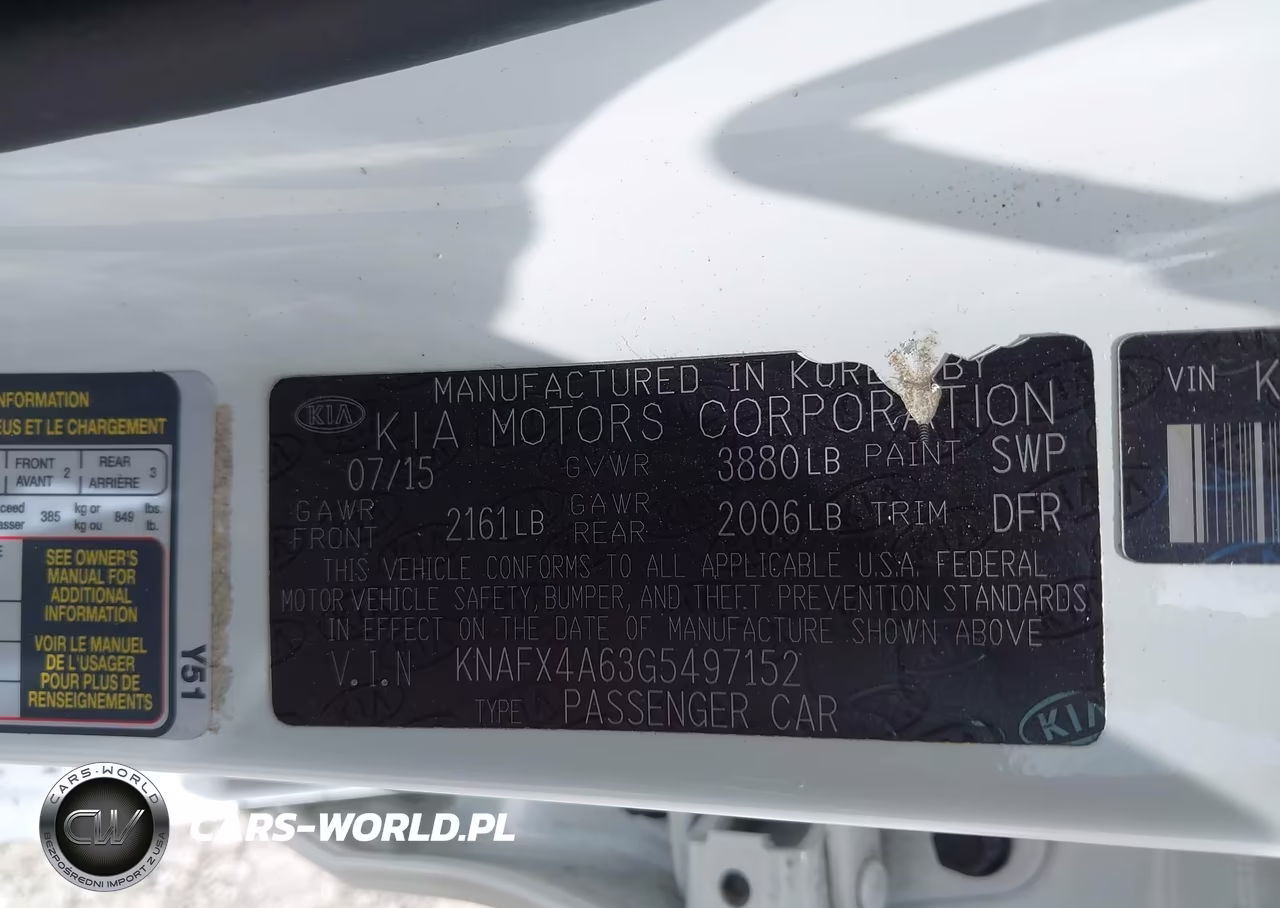 2016 Kia Forte Lx VIN:KNAFX4A63G5497152 - 9