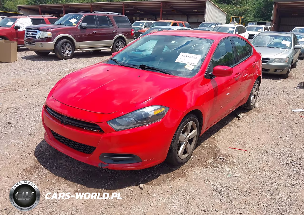 2016 Dodge Dart Sxt VIN:1C3CDFBB4GD766551 - 2