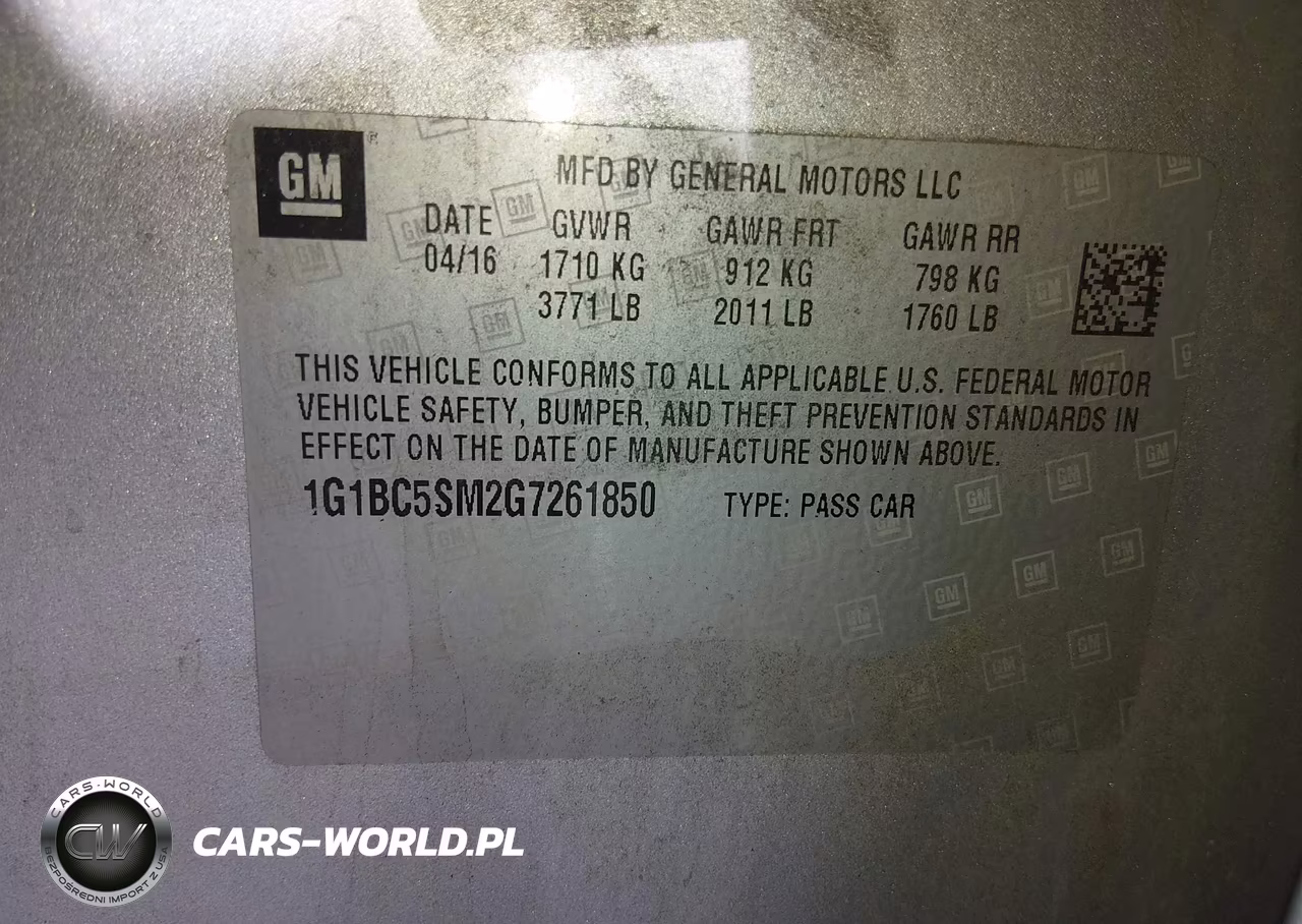 2016 Chevrolet Cruze Ls Auto VIN:1G1BC5SM2G7261850 - 9