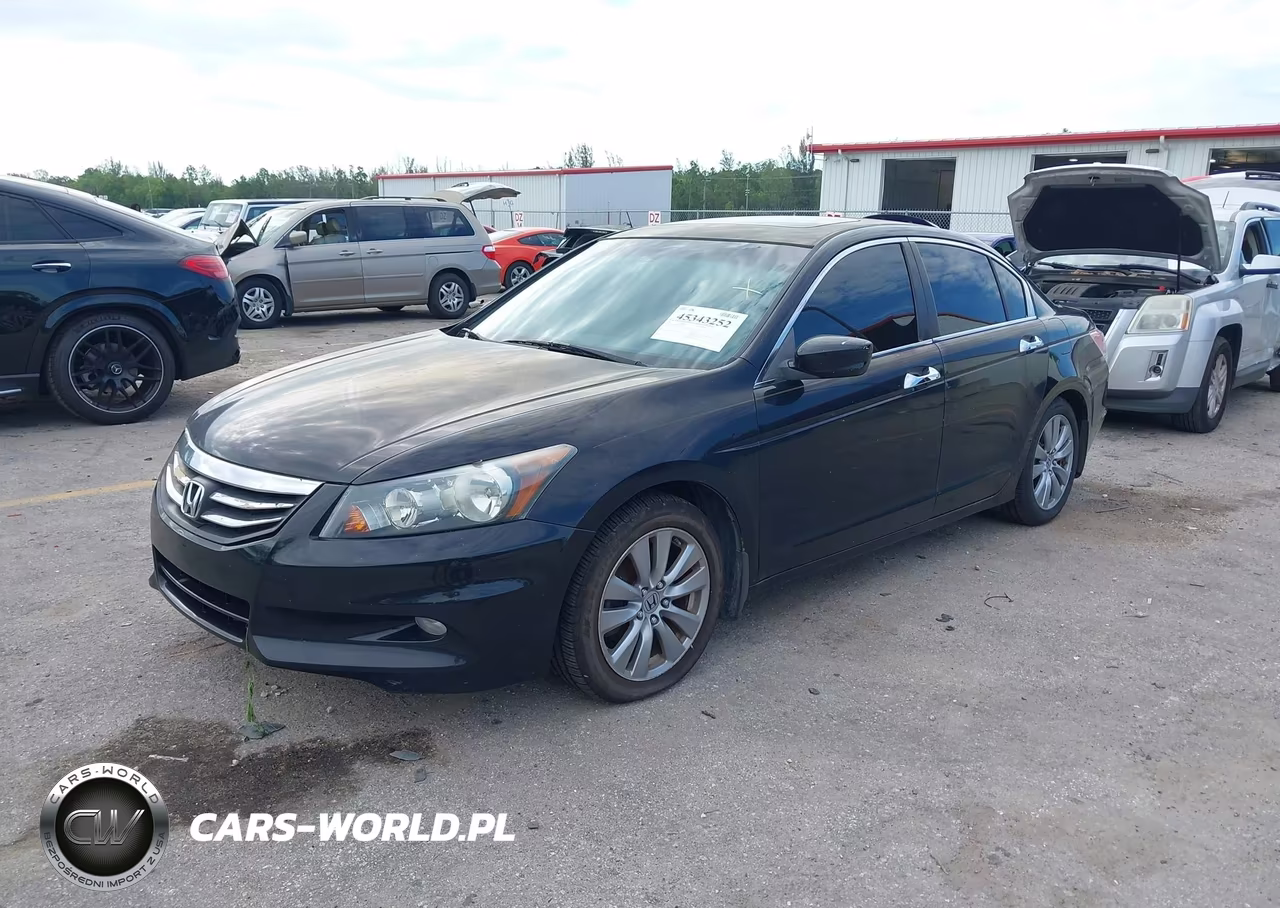 2011 Honda Accord 3.5 Ex-L VIN:1HGCP3F82BA029411 - 2