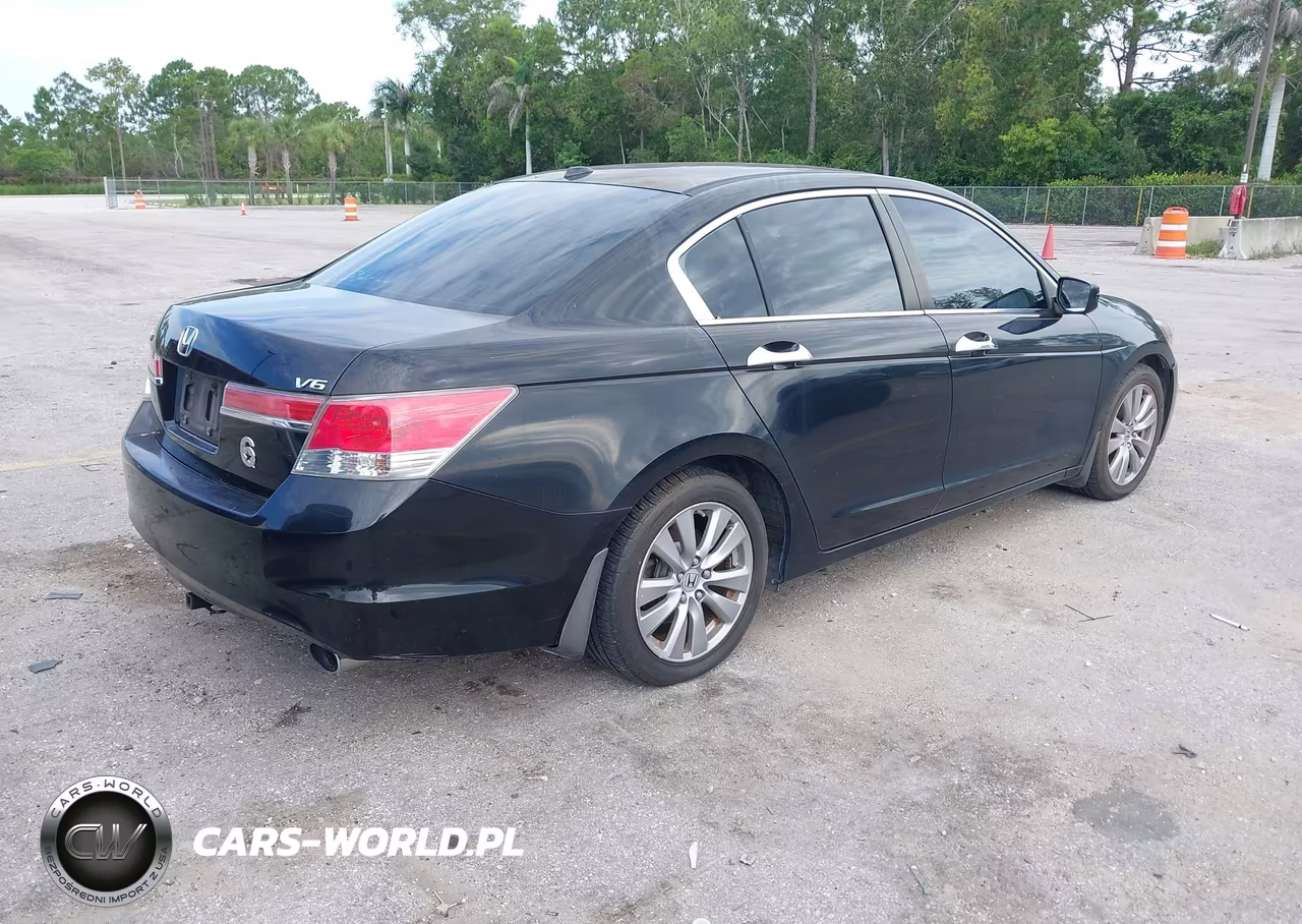 2011 Honda Accord 3.5 Ex-L VIN:1HGCP3F82BA029411 - 4