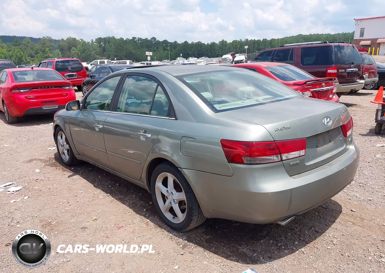 2007 Hyundai Sonata Limited-Limited W-Xm-Se-Se W-Xm VIN:5NPEU46F27H192547 - 3