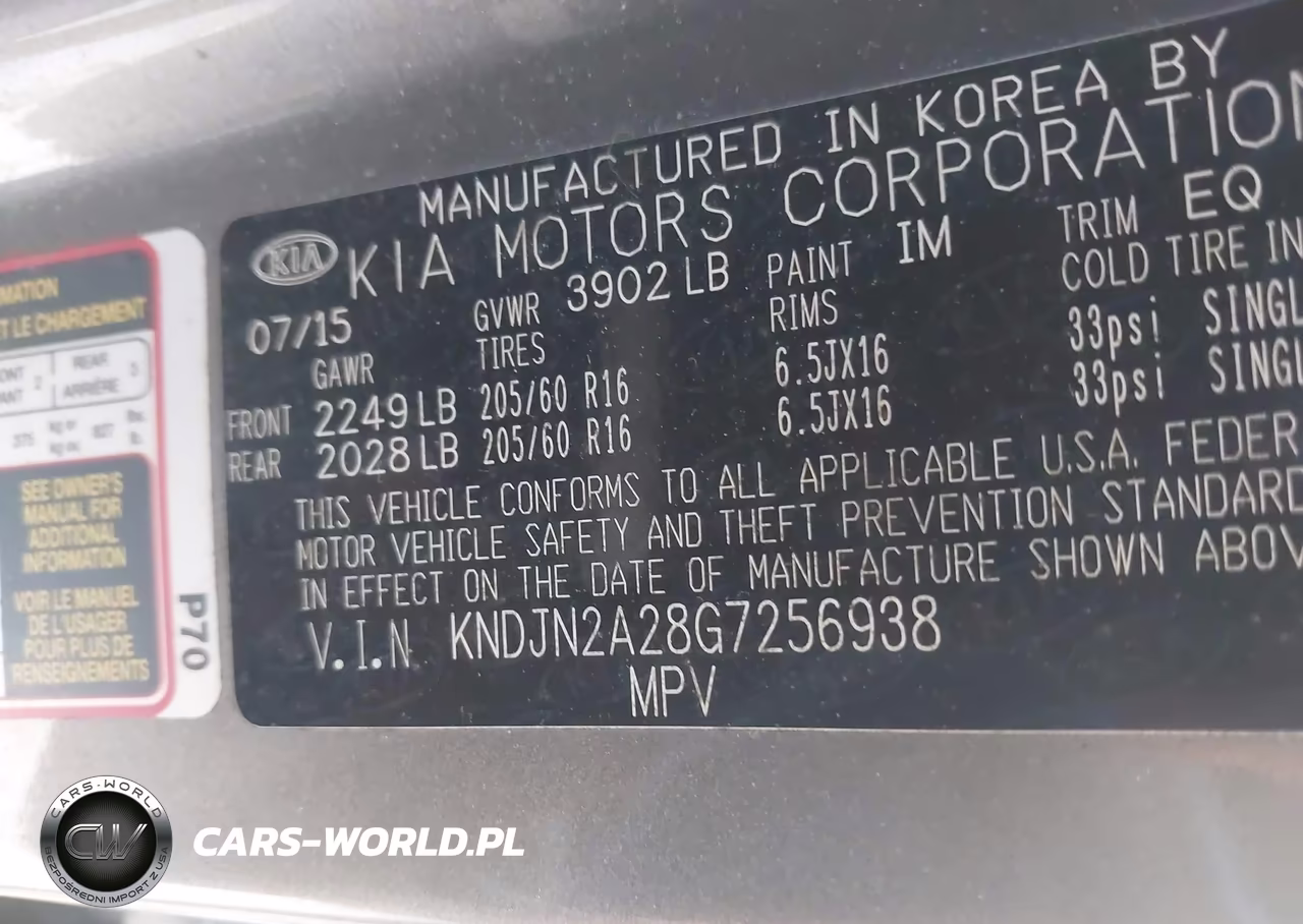 2016 Kia Soul VIN:KNDJN2A28G7256938 - 9