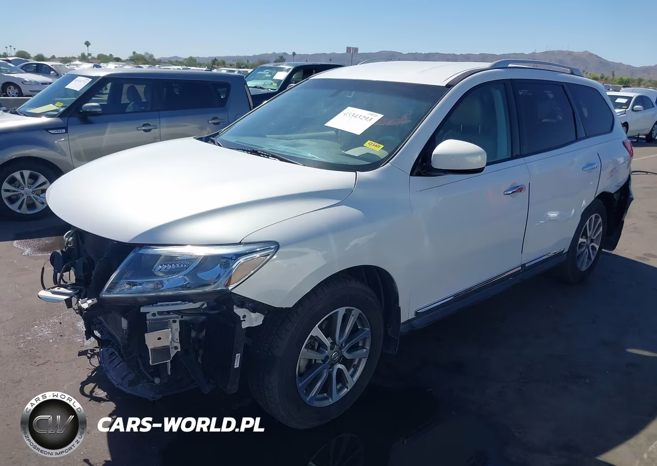 2014 Nissan Pathfinder Sl VIN:5N1AR2MN5EC604382 - 2
