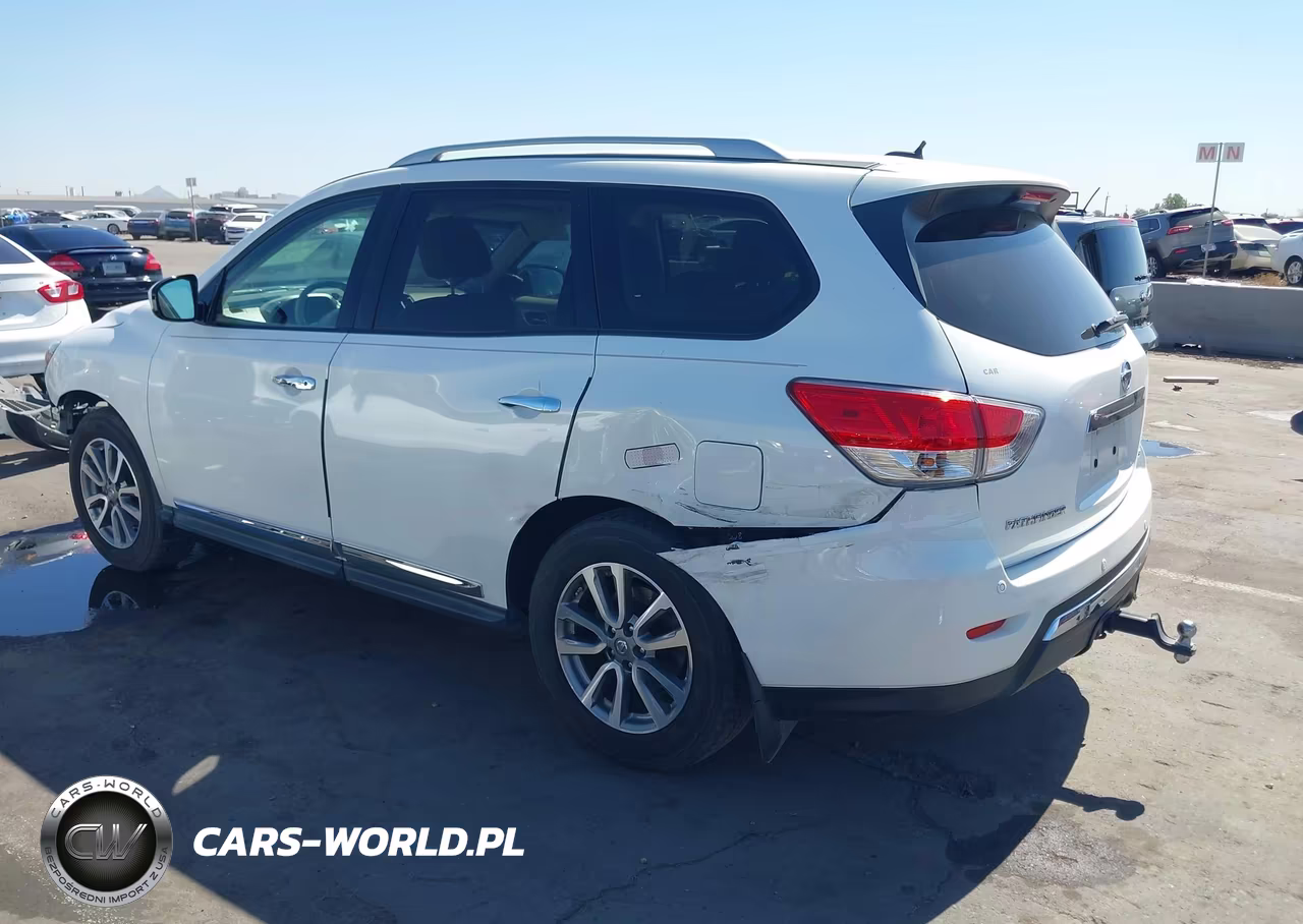 2014 Nissan Pathfinder Sl VIN:5N1AR2MN5EC604382 - 3