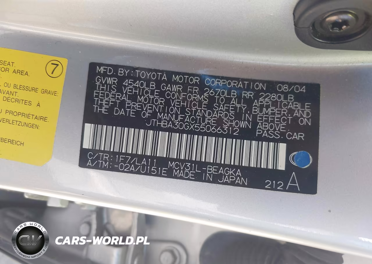 2005 Lexus Es 330 VIN:JTHBA30GX55066312 - 9