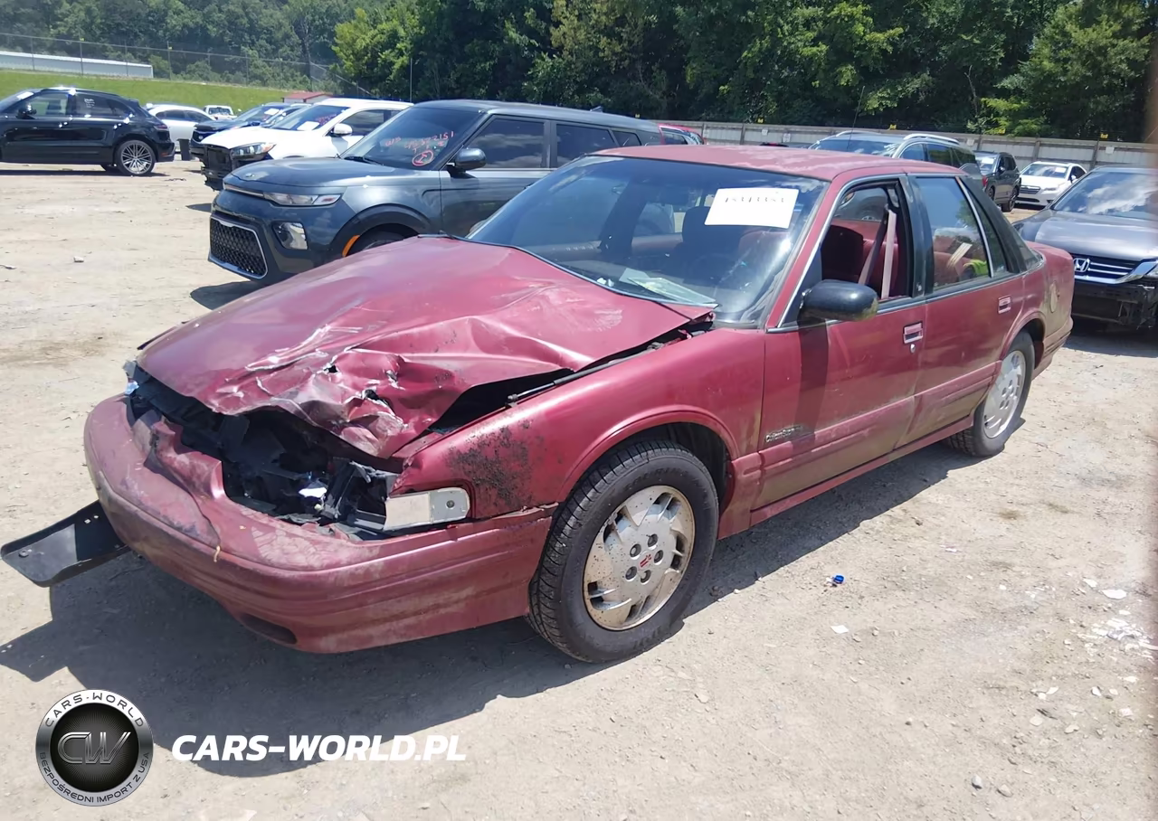 1992 Oldsmobile Cutlass Supreme S VIN:1G3WH54T4ND322659 - 2