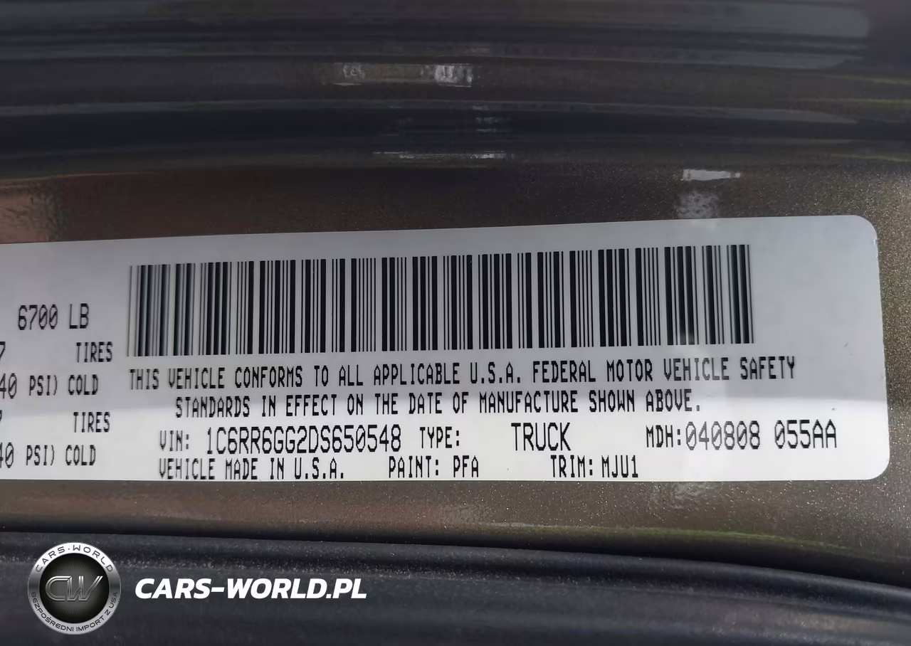 2013 Ram 1500 Slt VIN:1C6RR6GG2DS650548 - 9