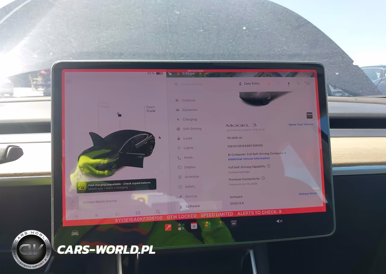 2019 Tesla Model 3 Long Range-Mid Range-Standard Range-Standard Range Plus VIN:5YJ3E1EA6KF306100 - 7