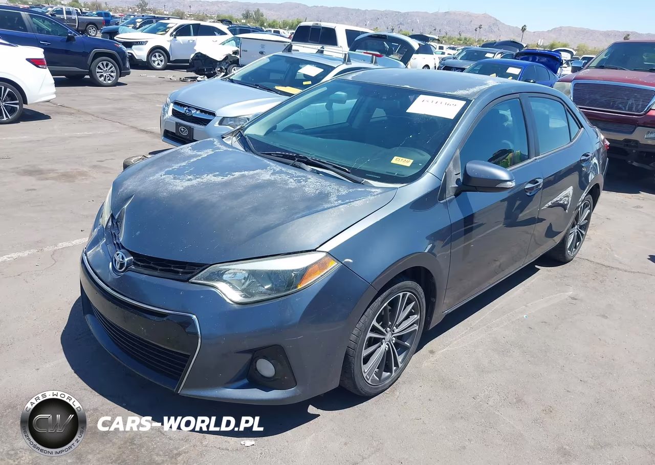 2014 Toyota Corolla S VIN:5YFBURHE7EP000740 - 2