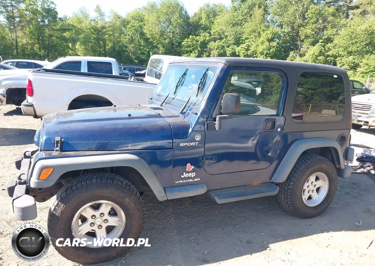 2005 Jeep Wrangler Sport VIN:1J4FA49S35P348080 - 14