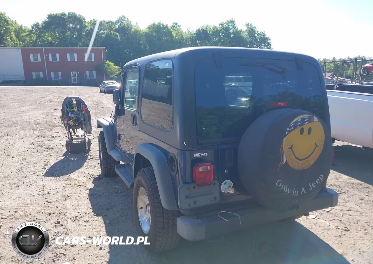 2005 Jeep Wrangler Sport VIN:1J4FA49S35P348080 - 3