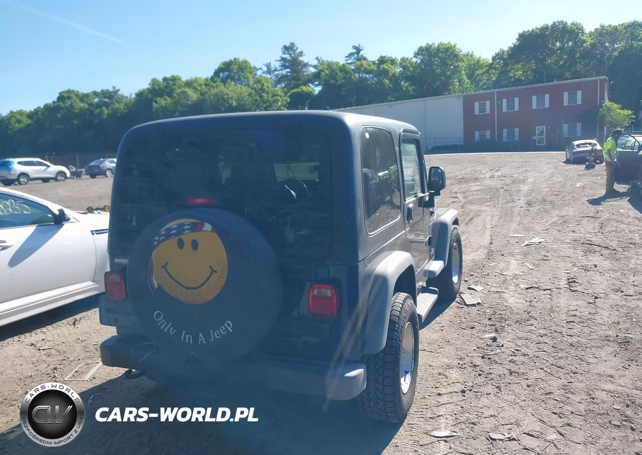 2005 Jeep Wrangler Sport VIN:1J4FA49S35P348080 - 4