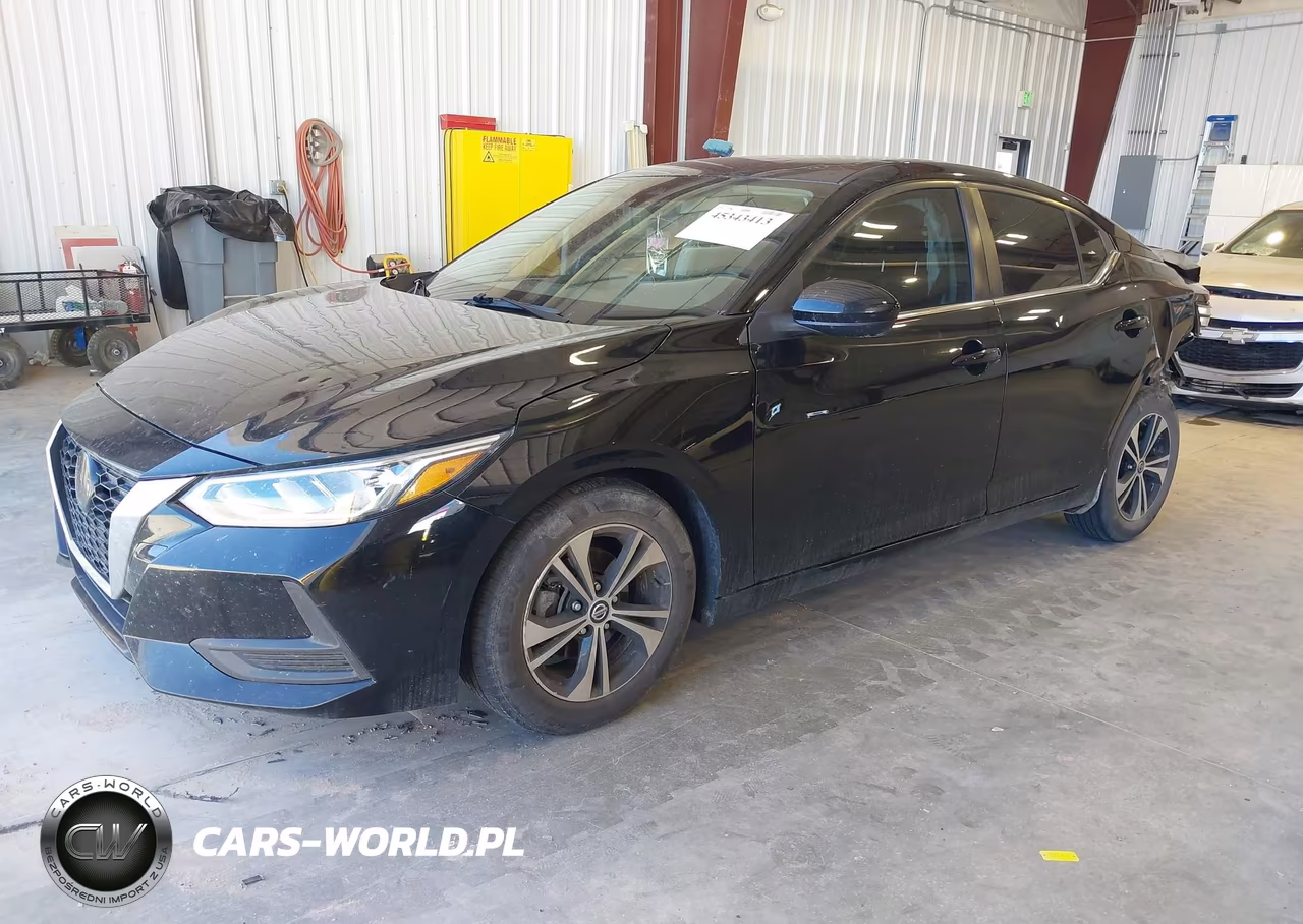 2022 Nissan Sentra Sv Xtronic Cvt VIN:3N1AB8CV2NY255429 - 2