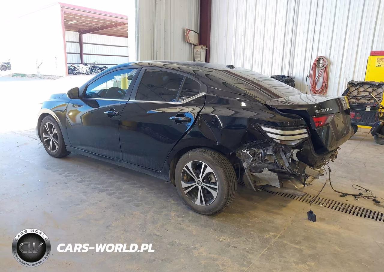 2022 Nissan Sentra Sv Xtronic Cvt VIN:3N1AB8CV2NY255429 - 3