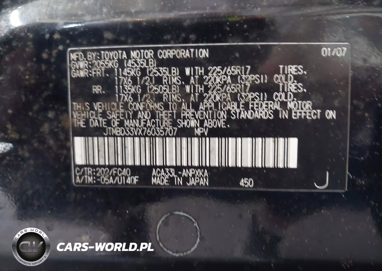 2007 Toyota Rav4 VIN:JTMBD33VX76035707 - 9