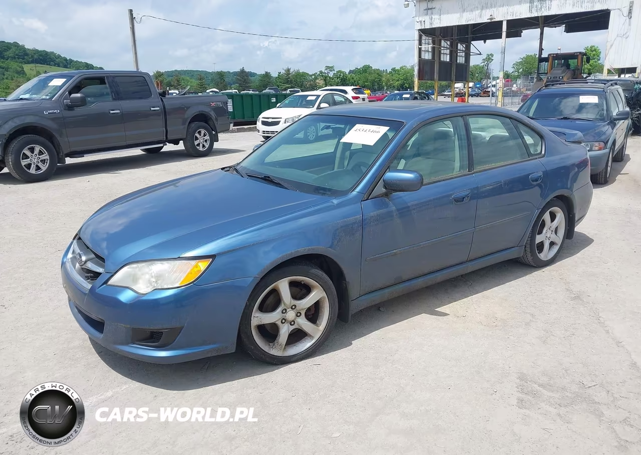 2008 Subaru Legacy 2.5I VIN:4S3BL616387205577 - 2