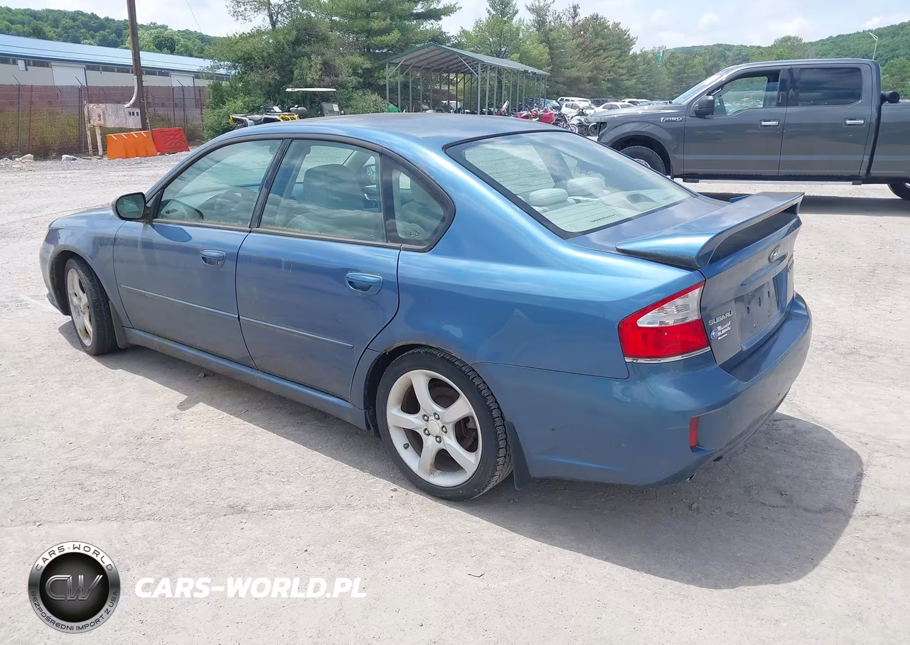 2008 Subaru Legacy 2.5I VIN:4S3BL616387205577 - 3