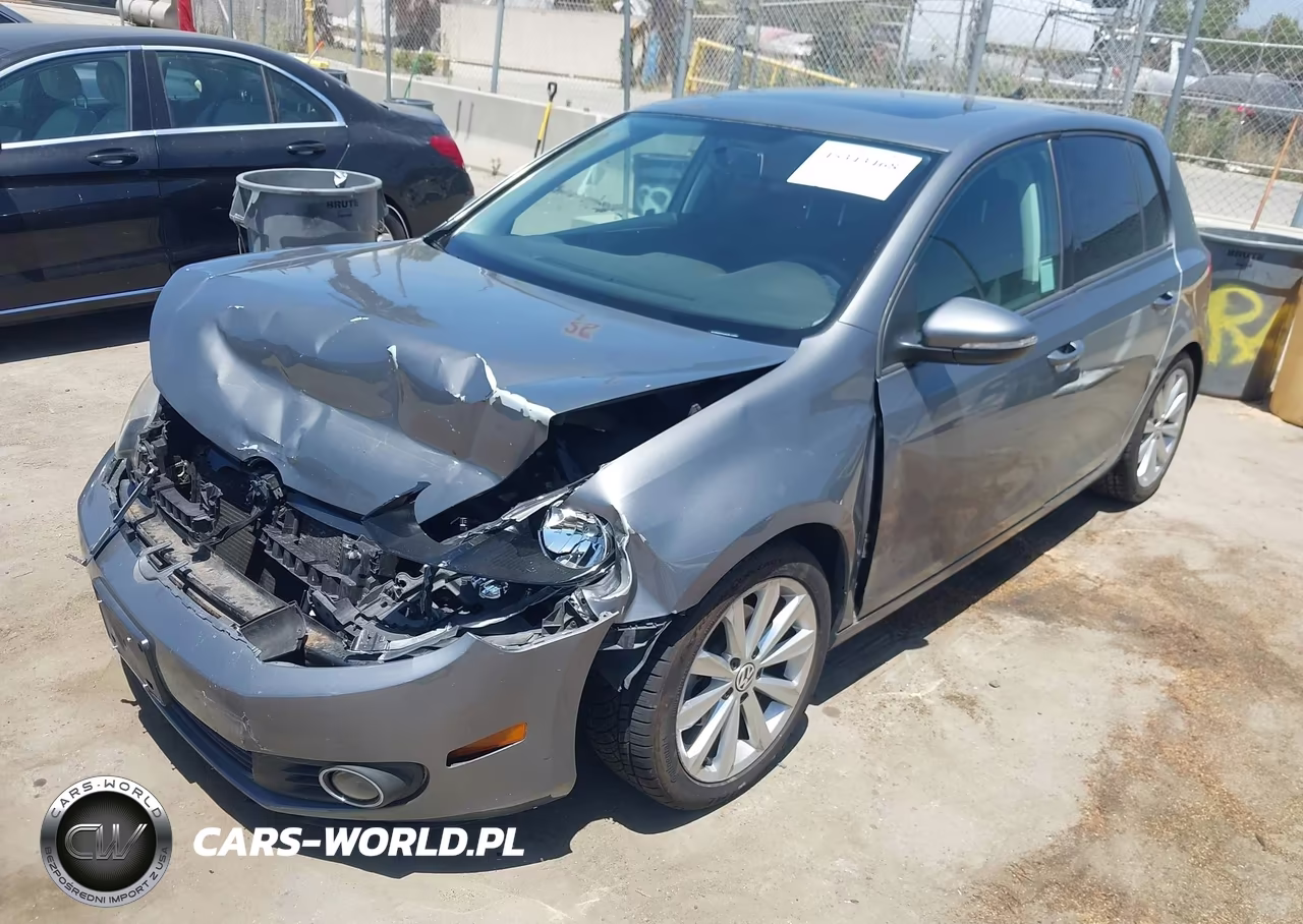 2012 Volkswagen Golf Tdi 4-Door VIN:WVWDM7AJ9CW133606 - 2
