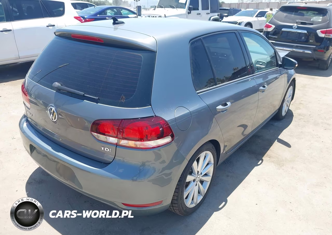 2012 Volkswagen Golf Tdi 4-Door VIN:WVWDM7AJ9CW133606 - 4