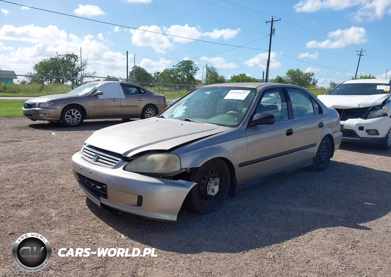 2000 Honda Civic Lx VIN:1HGEJ6674YL052074 - 2