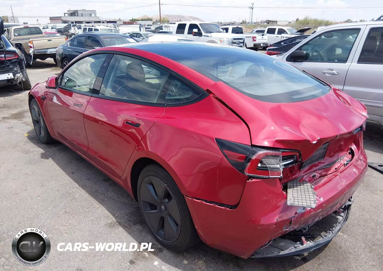 2022 Tesla Model 3 Rear-Wheel Drive VIN:5YJ3E1EA2NF190656 - 3