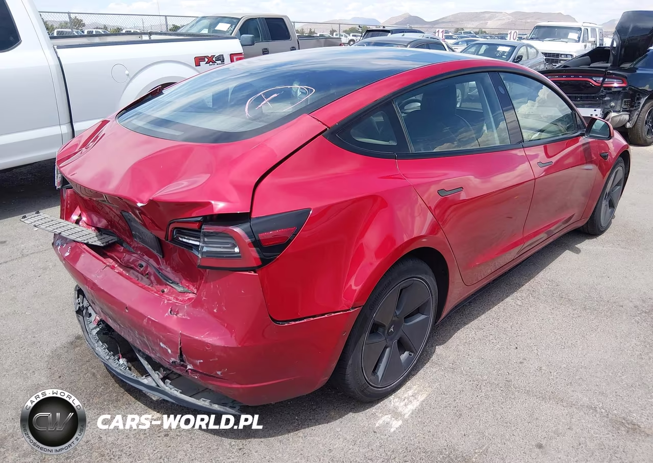 2022 Tesla Model 3 Rear-Wheel Drive VIN:5YJ3E1EA2NF190656 - 4
