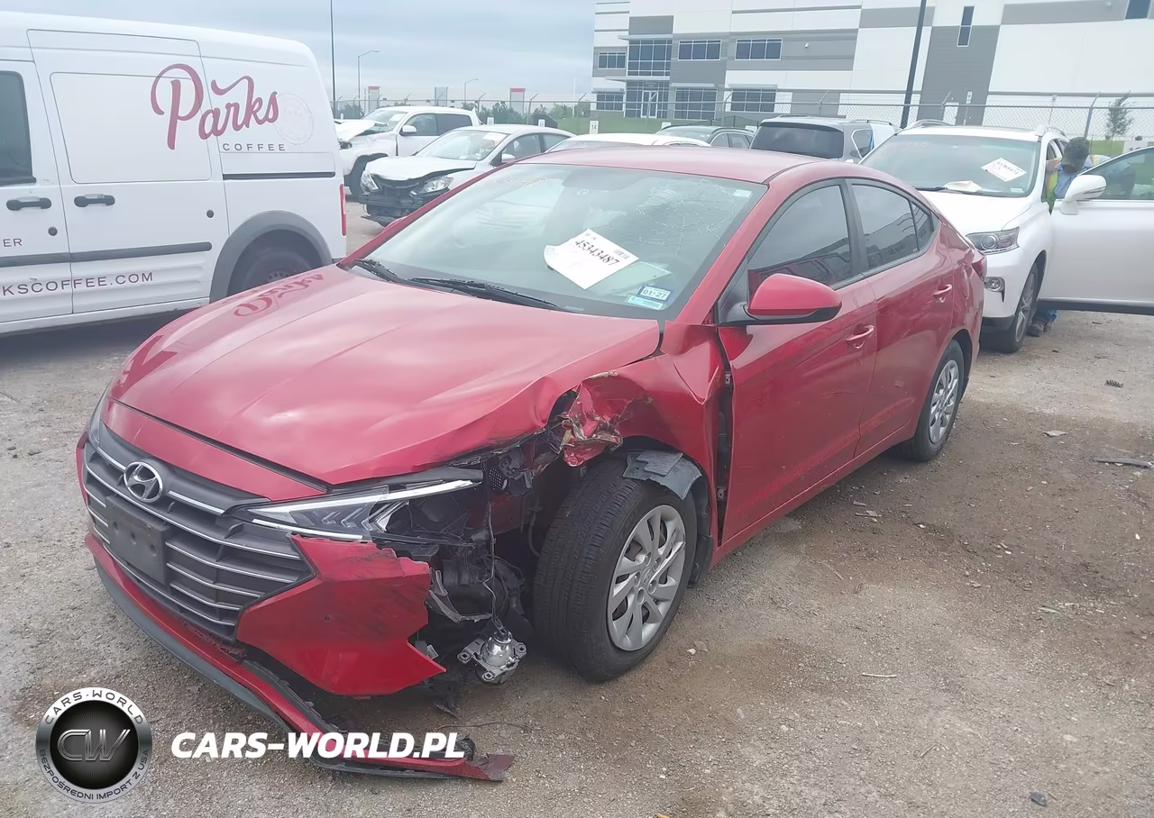 2019 Hyundai Elantra Se VIN:5NPD74LF4KH490887 - 2