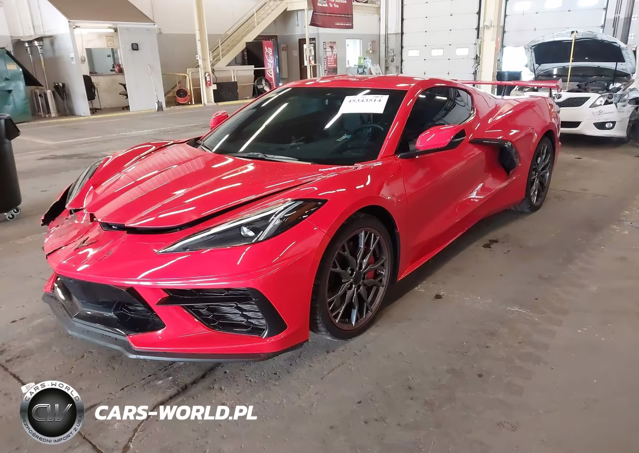 2023 Chevrolet Corvette Stingray Rwd 1Lt VIN:1G1YA2D40P5137163 - 2