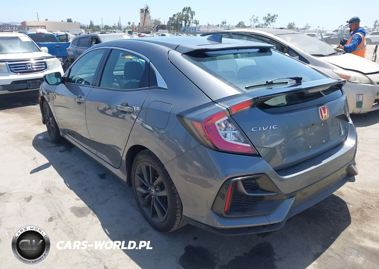 2020 Honda Civic Ex VIN:SHHFK7H69LU403386 - 3