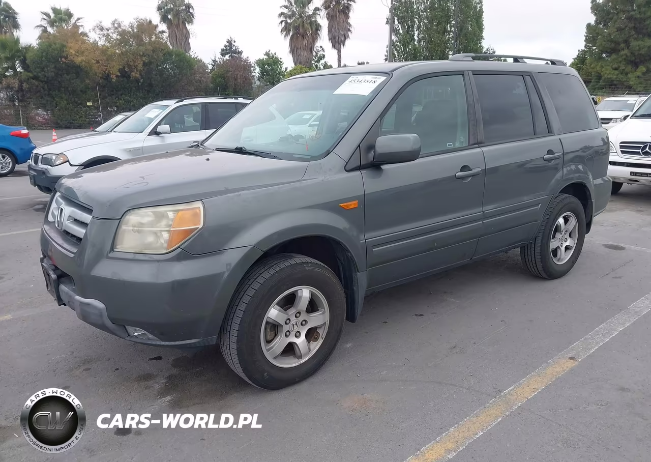 2008 Honda Pilot Ex-L VIN:5FNYF286X8B030481 - 2