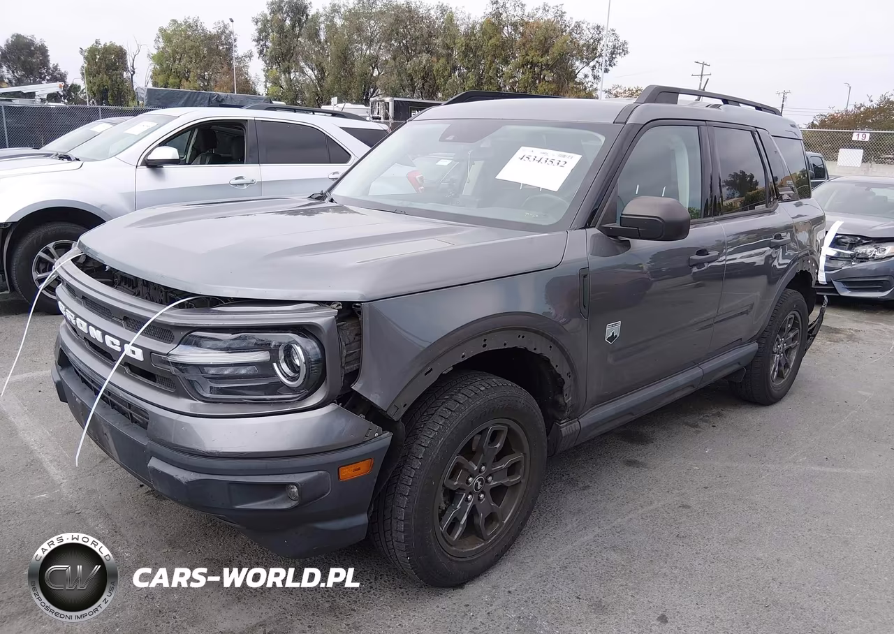 2021 Ford Bronco Sport Big Bend VIN:3FMCR9B68MRB23331 - 2