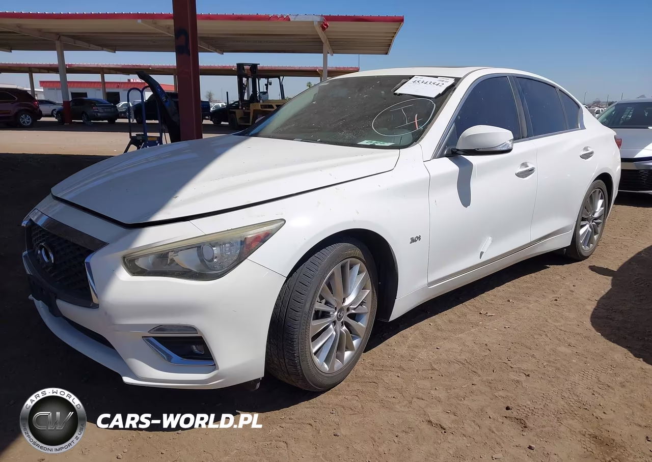 2018 Infiniti Q50 3.0T Luxe VIN:JN1EV7AP3JM590302 - 2