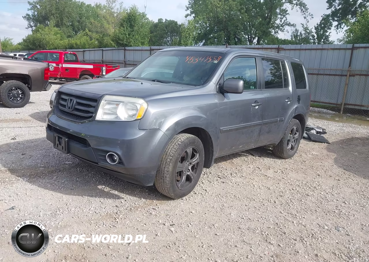 2012 Honda Pilot Ex VIN:5FNYF4H41CB012728 - 2