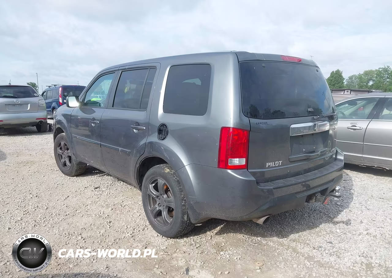 2012 Honda Pilot Ex VIN:5FNYF4H41CB012728 - 3