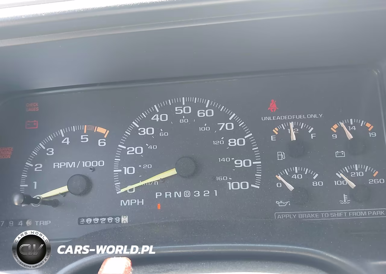 1996 Chevrolet Suburban C1500 VIN:1GNEC16R9TJ393575 - 7