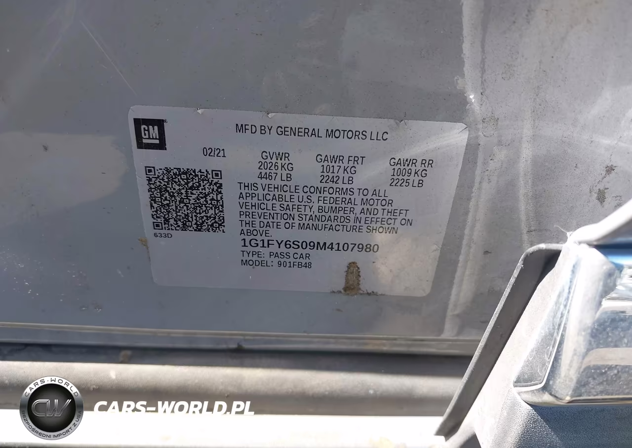 2021 Chevrolet Bolt Ev Fwd Lt VIN:1G1FY6S09M4107980 - 9